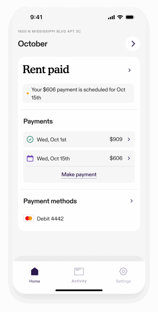 Home Rent Pay Home - Flex | Pay Rent On Your Own Schedule